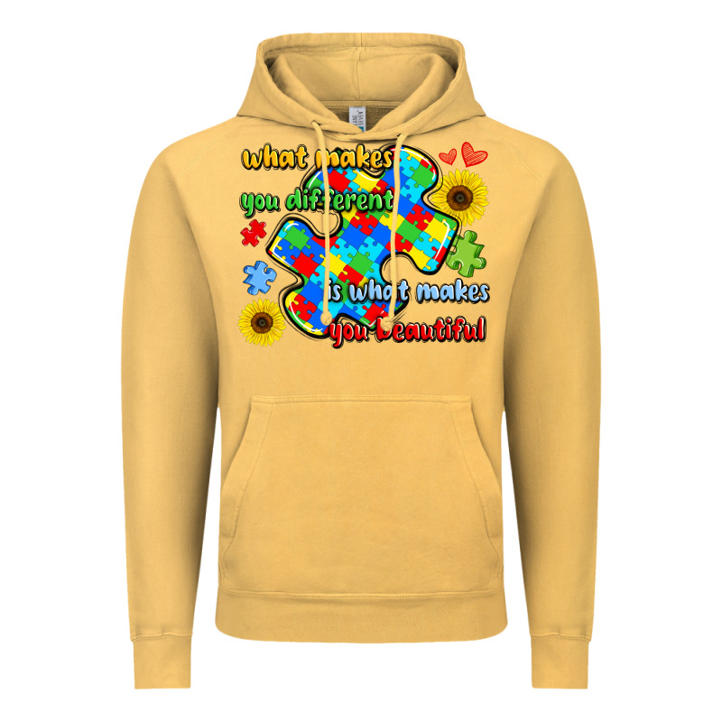What Makes You Different Is What Makes  You Beauti Vintage Hoodie by LillyAllenDesigns | Teevron