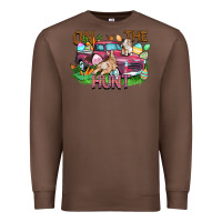 Chestnut on the hunt truck Premium Sweatshirt - FaDigitalArtStudio