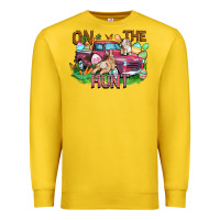 Lemon on the hunt truck Premium Sweatshirt - FaDigitalArtStudio