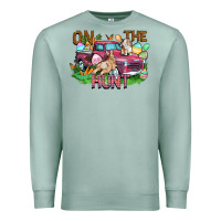 On The Hunt Truck Premium Sweatshirt | Teevron