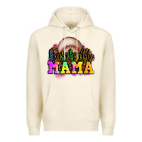 Sandshell baseball mama Premium Hoodie - OliviaCreatesArt