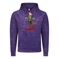 Cloud Purple merry christmas cactus Vintage Hoodie - RanaPortraitStore