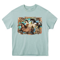 Arona 3 western horses running free Heavy Core Tee - LillyAllenDesigns
