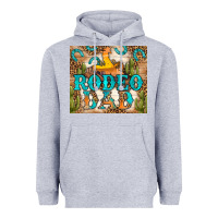 Heather Grey Western Rodeo Dad Tumbler Heavyweight Hoodie - BundleAndBundleShop