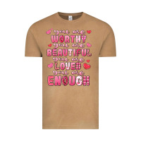 Vintage Camel you are worthy beautiful loved enough valentines Vintage Tee - LillyAllenDesigns