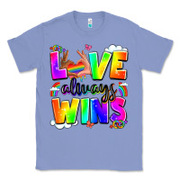 Colony Blue love always wins Classic Tee - LillyAllenDesigns