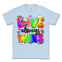 Love Always Wins Classic Tee | Teevron