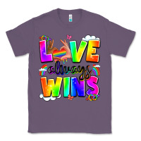 Lavender love always wins Classic Tee - LillyAllenDesigns