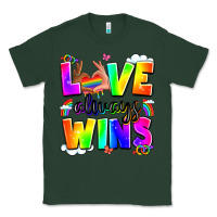 Sports Green love always wins Classic Tee - LillyAllenDesigns