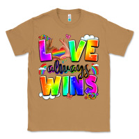 Toasted Coconut love always wins Classic Tee - LillyAllenDesigns
