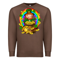 Chestnut Dwarf Cauldron St. Patricks Premium Sweatshirt - BundleAndBundleShop