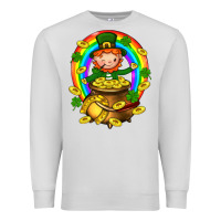 Dove Grey Dwarf Cauldron St. Patricks Premium Sweatshirt - BundleAndBundleShop