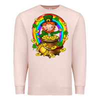Pale Pink Dwarf Cauldron St. Patricks Premium Sweatshirt - BundleAndBundleShop