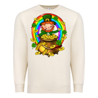 Sandshell Dwarf Cauldron St. Patricks Premium Sweatshirt - BundleAndBundleShop