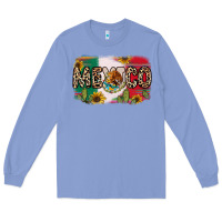 Colony Blue Mexico Long Sleeve Tee - RanaPortraitStore