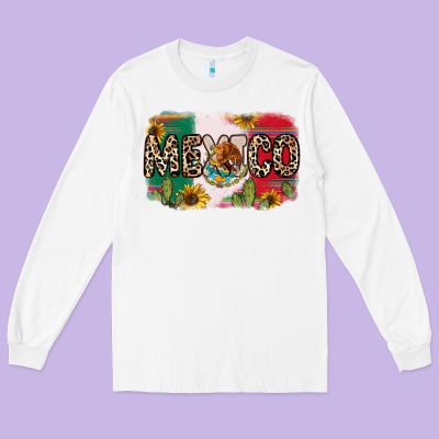 Mexico Long Sleeve Tee Designed By Ranaportraitstore