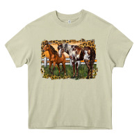 Mossy 2 horses at the ranch Heavy Core Tee - LillyAllenDesigns