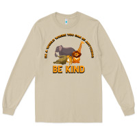 Mushroom In a World Where You Can Be Anything Bee Kind Long Sleeve Tee - Bettercallsaul