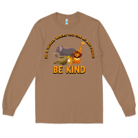 Toasted Coconut In a World Where You Can Be Anything Bee Kind Long Sleeve Tee - Bettercallsaul