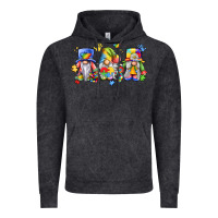 Vintage Black autism gnomes Vintage Hoodie - LillyAllenDesigns