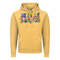 Vintage Mustard autism gnomes Vintage Hoodie - LillyAllenDesigns