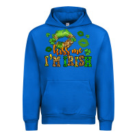 Cobalt kiss me im irish st patricks lip stain Urban Hoodie - LillyAllenDesigns