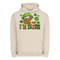 Pigment French Oak kiss me im irish st patricks lip stain Urban Hoodie - LillyAllenDesigns