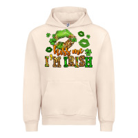 Sandshell kiss me im irish st patricks lip stain Urban Hoodie - LillyAllenDesigns