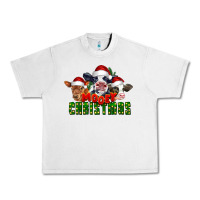 Lunar Rock Mooey Christmas Cows Urban Heavy Tee - LillyAllenDesigns