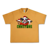 Peanut Butter Mooey Christmas Cows Urban Heavy Tee - LillyAllenDesigns