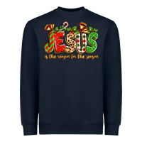 Jesus Is The Reason For The Season Heavyweight Sweatshirt | Teevron
