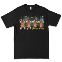 Black easter day baby highland cow Premium Tee - MaliasSmallBusiness
