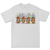 Dove Grey easter day baby highland cow Premium Tee - MaliasSmallBusiness