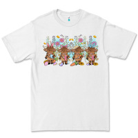 White easter day baby highland cow Premium Tee - MaliasSmallBusiness