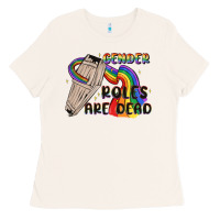 Bone gender roles are dead Ladies Tee - MaliasSmallBusiness
