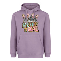 Lavender peepin' it real easter day Heavyweight Hoodie - FaDigitalArtStudio