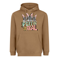 Toasted Coconut peepin' it real easter day Heavyweight Hoodie - FaDigitalArtStudio