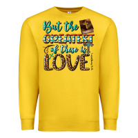 Lemon But The Greatest Of These Is Love Premium Sweatshirt - BundleAndBundleShop