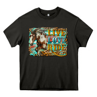 Asphalt live love ride horse Heavy Core Tee - LillyAllenDesigns
