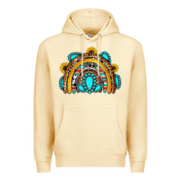 Pina Colada western gemstones sunflowers rainbow Premium Hoodie - OliviaCreatesArt