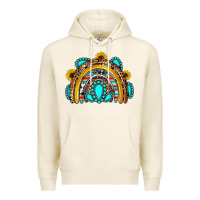 Tofu western gemstones sunflowers rainbow Premium Hoodie - OliviaCreatesArt