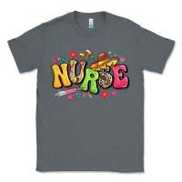 Charcoal Heather mexican spanish nurse Classic Tee - LillyAllenDesigns