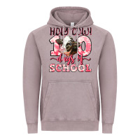 Vintage Zinc holy cow 100 days of school Vintage Hoodie - LillyAllenDesigns