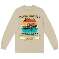 Mushroom Vintage 50th Birthday I'm Not Old I'm A Classic Born In 1970 Long Sleeve Tee - Bettercallsaul