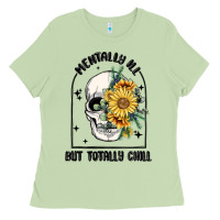 Matcha mentally ill but totally chill Ladies Tee - MaliasSmallBusiness