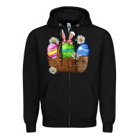 Black Easter eggs  Easter Day Zipper Hoodie - CowGirlArtShop