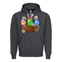Smoke Easter eggs  Easter Day Zipper Hoodie - CowGirlArtShop