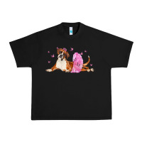 Black boxer dog with tutu Urban Heavy Tee - LillyAllenDesigns