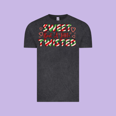 Sweet But A Little Twisted Vintage Tee Designed By Lillyallendesigns