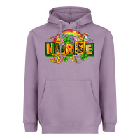 Lavender nurse st patricks Heavyweight Hoodie - FaDigitalArtStudio